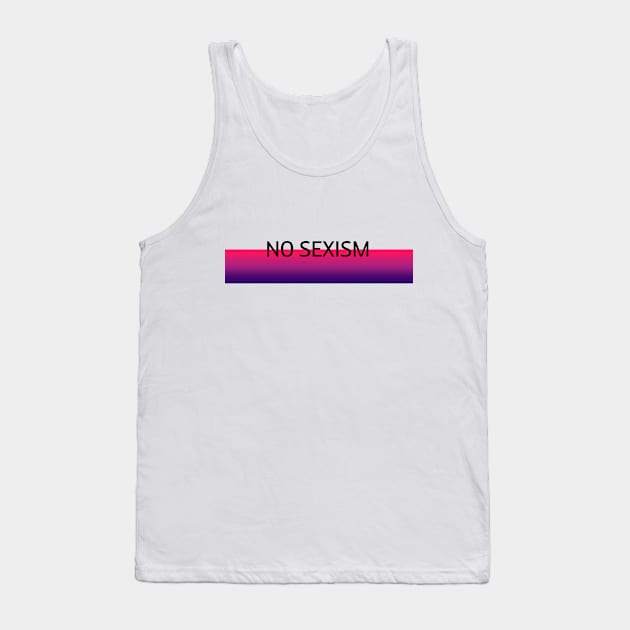 No Sexism Tank Top by noneofthem